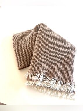 Bronte by Moon  Wool Blanket Throw  Made In Great Britain 45” X 60”